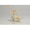 Bomboniera Claraluna CL20933F Alpaca  con supporto Farfalla 10cm x bimba