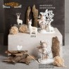 Bomboniera Claraluna CL20933F Alpaca  con supporto Farfalla 10cm x bimba
