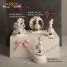 Bomboniera Claraluna CL20954C Principessa con supporto 10cm