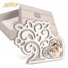 Bomboniere Solidali Quadrifoglio Icona Sacra Famiglia 17cm QFC580 linea Cloe