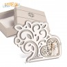 Bomboniere Solidali Quadrifoglio Icona Comunione QFC581 Cloe