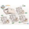 Bomboniere Solidali Quadrifoglio Icona Comunione Cresima QFC583 Cloe