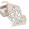Bomboniere Solidali Quadrifoglio Icona Comunione Cresima QFC583 Cloe