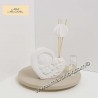 Bomboniere Claraluna 21367 Diffusore Cuore Prima Comunione con Origami e kit essenza