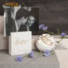 Bomboniera Claraluna 20184 Scatolina Sfera cuori Love con Led