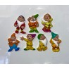 Bomboniere Calamita Walt Disney 7 Nani 5cm Magnete Q099400