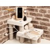 Bomboniera Claraluna 18631 Porta Supporto Cellulare Chiavi pizzo