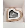 Bomboniera Claraluna Outlet PortaFoto 21006 stock cuore 13cm