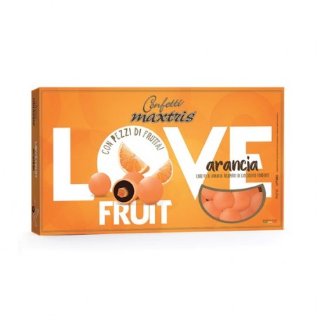Confetti Maxtris Love Fruits Arancette con Arancia ricoperta da Cio...