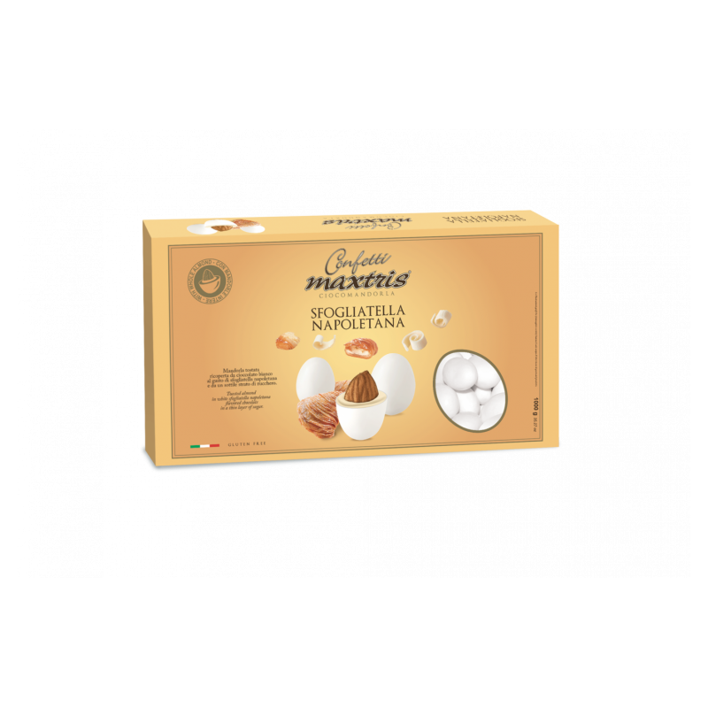 Confetti Maxtris con Mandorle ricoperta di Cioccolato Sfogliatella Napoletana 1Kg