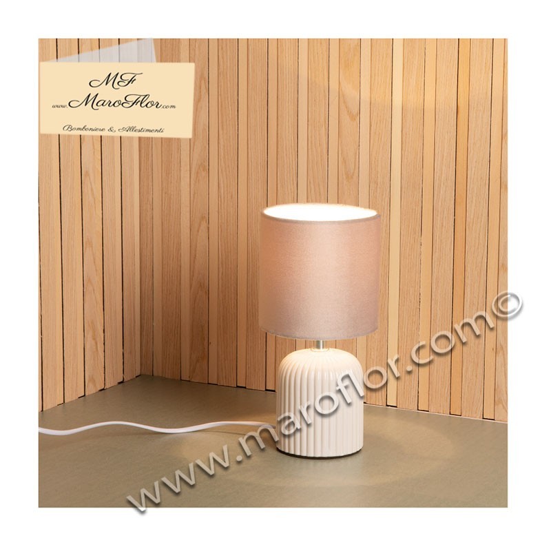 Lampada Claraluna 24017 plisse.