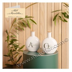 Bomboniera Claraluna 24076 Olio aceto Tondo