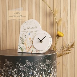 Bomboniera Claraluna 24101 Orologio cuore nettare primavera
