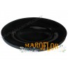 Stock 12 Bomboniere Claraluna 8362 Piatto 21cm in vetro color Black