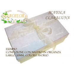 Stock 12 Bomboniere Claraluna 8362 Piatto 21cm in vetro color Black