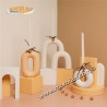 Bomboniera Claraluna 25002 Candelabro x sposi con candela