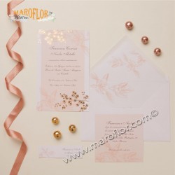 Bomboniera Claraluna 25004 Vaso piccolo con Pampas e Fiori - Partecipazioni e confezione omaggio