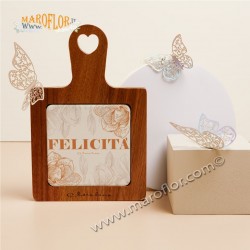 Claraluna 25059 Bomboniera Tagliere Legno