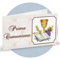 Bigliettini bomboniere Santa Comunione