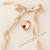 Claraluna 25328 Calamita Strass Cuore Oro Rosa