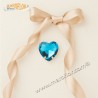 Claraluna 25325 Calamita Strass Cuore Blu