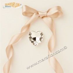 Claraluna 25324 Calamita Strass Cuore Silver