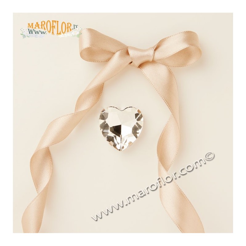 Claraluna 25324 Calamita Strass Cuore Silver Claraluna 25324 Calamita Strass Cuore Silver