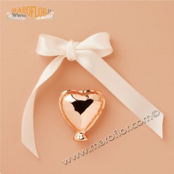 Claraluna 25311 Cuore Calamita Oro Rosa