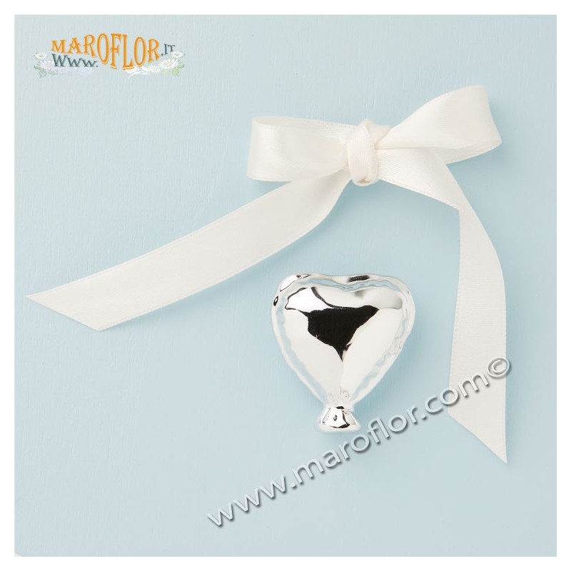 Claraluna 25312 Cuore Calamita Argento