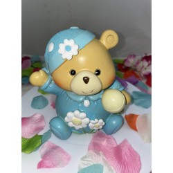 Salvadanaio Orso Celeste