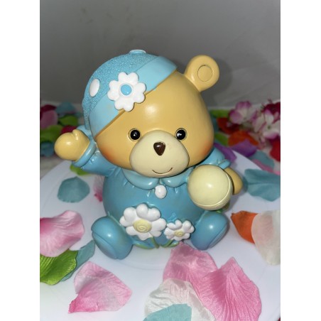 Salvadanaio Orso Celeste