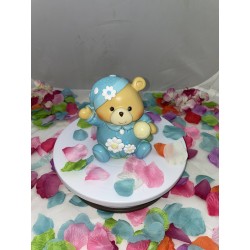 Salvadanaio Orso Celeste