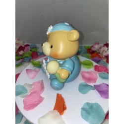 Salvadanaio Orso Celeste