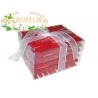 100 Mollette in Legno 35mm Rosse in astuccio trasparente