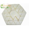 Torta Bomboniere Vuota Avorio 48 Triangolini e Base Centrale