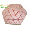 Torta Bomboniere Vuota Rosa 54 Triangolini