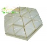 Torta Bomboniere Vuota Avorio Panna 24 Triangolini