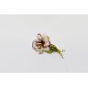 Fiori in Ceramica tipo Capodimonte Bomboniera Roselline 5cm