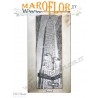 Quadro ?Empire State Building? di L. Cartier 95x50cm con Glitter De Santis Argenti