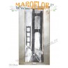 Quadro ?Gold Gate Bridge? di L. Cartier 95x50cm con Glitter De Santis Argenti
