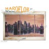 Quadro ?Manhattan Sunset? di Marco Russo 95x65cm De Santis Argenti