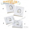 Album in Ecopelle 20x25 Prima Comunione con Bambino in Argento De Santis