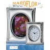 Cornice Rettangolare Con Bordi Martellati 9 cm Art. 130/09L in Argento De Santis