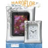Cornice Rettangolare con Decorazione su un Angolo 18 cm Art. 131/18L in Argento De Santis