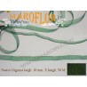 Nastro in Organza Verde Scuro 10 mm x 50 metri Bomboniere
