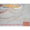 Nastro in Organza Rosa 20 mm x 50 metri Bomboniere