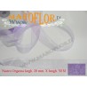 Nastro in Organza Lilla 20 mm x 50 metri Bomboniere