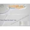 Nastro Doppio Raso Bianco 3mm x 50 metri