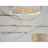 Nastro Doppio Raso Beige 3mm x 50 metri