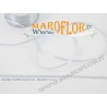 Nastro Doppio Raso Argento 3mm x 50 metri